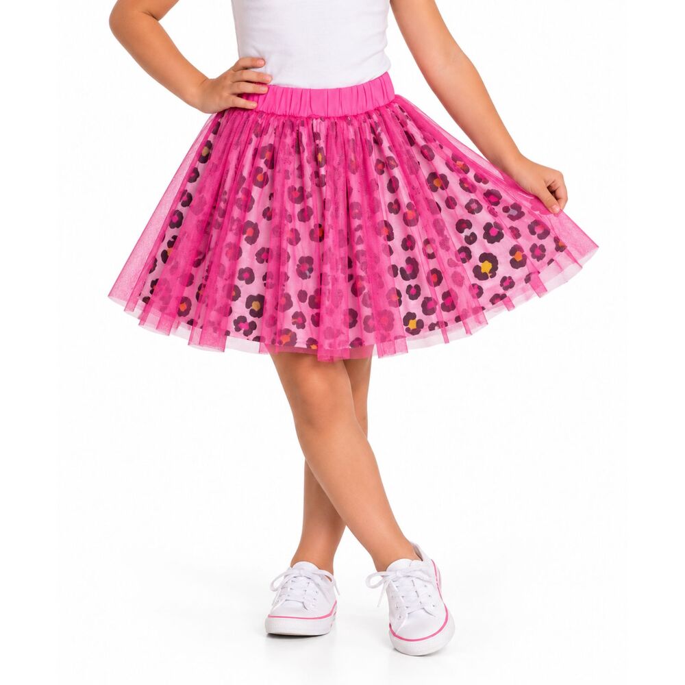 🔥 5 for $30 🔥 LOL Surprise! Hot Pink Leopard Tulle Skirt | Size 6X